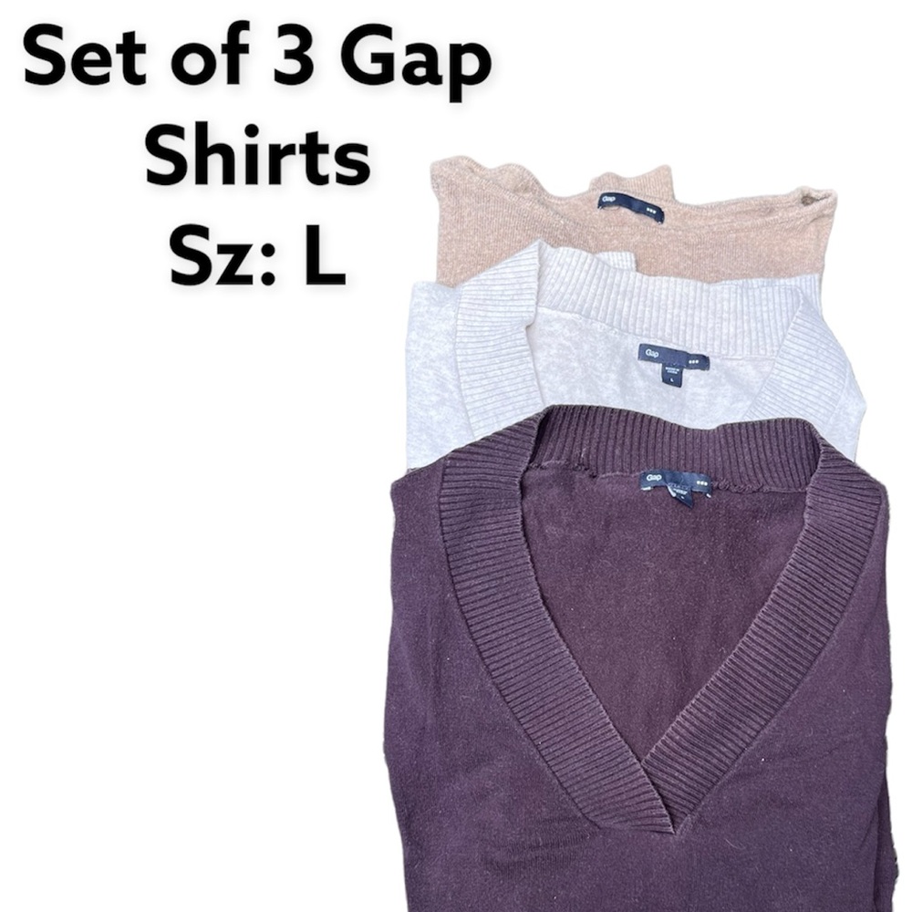 Bundle of 3 Gap Shirts